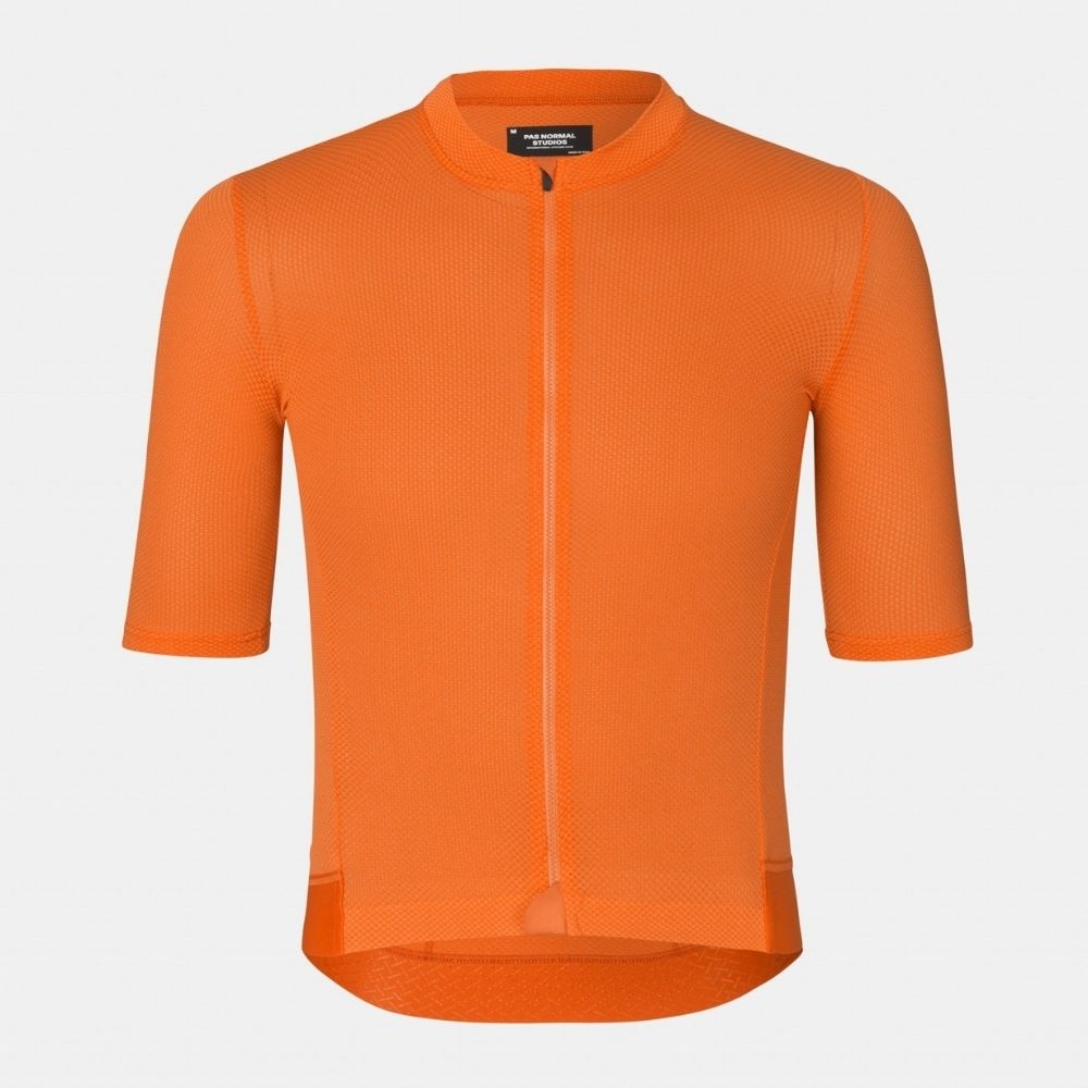 PAS NORMAL STUDIOS Men's Solitude Mesh Jersey - Bright Orange